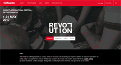 Desktop Screenshot of diffusionfestival.org